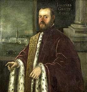 Domenico Tintoretto Portrait of Joannes Gritti oil painting image